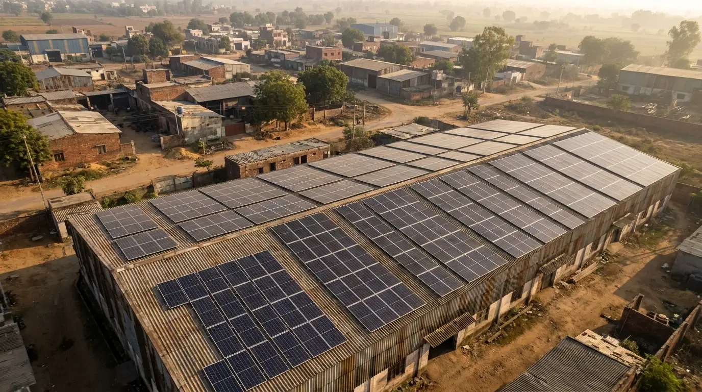 How Much Roof Area Is Needed For 100kW, 500kW, Or 1MW Solar?