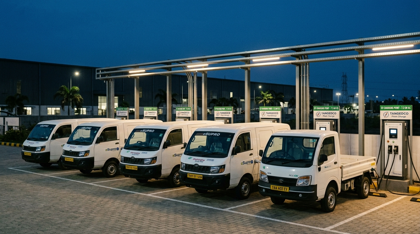 Solar-powered EV charging