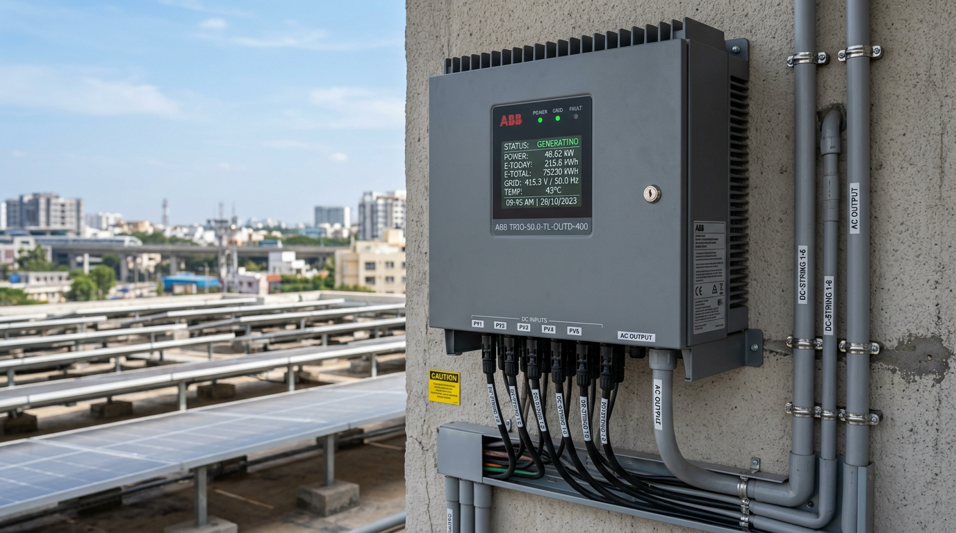 Solar inverter equipment