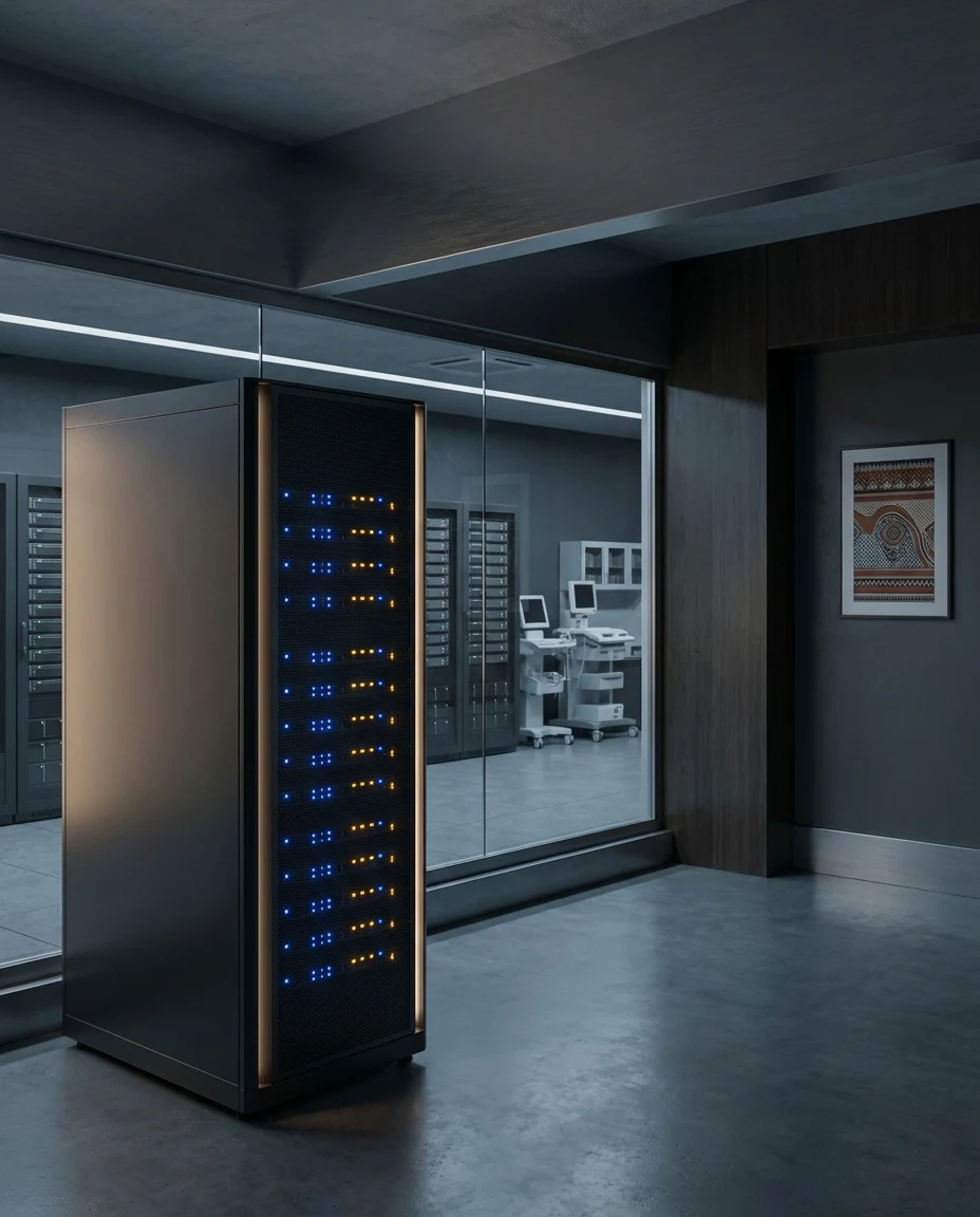 UPS-grade BESS rack inside an Indian critical-power room