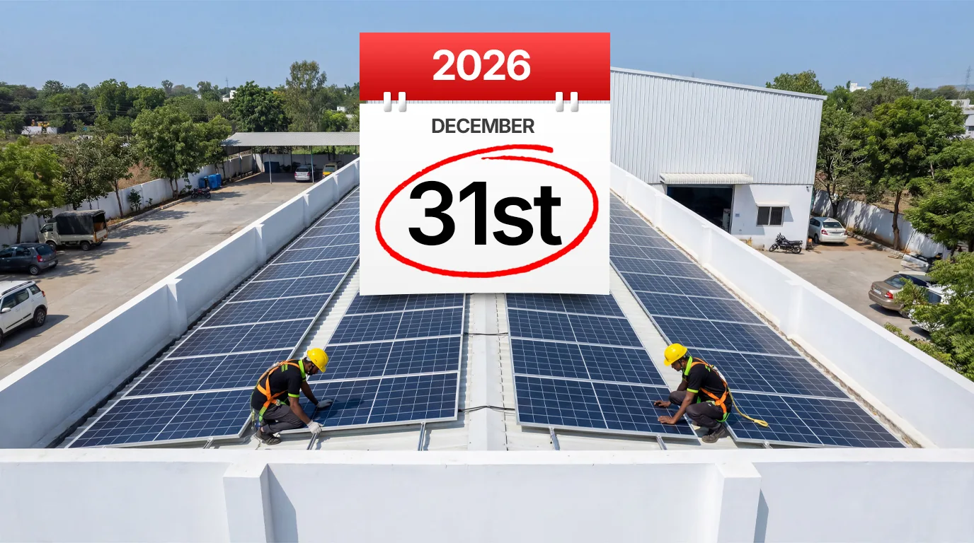Indian solar cell manufacturing facility working towards ALMM List-II compliance.