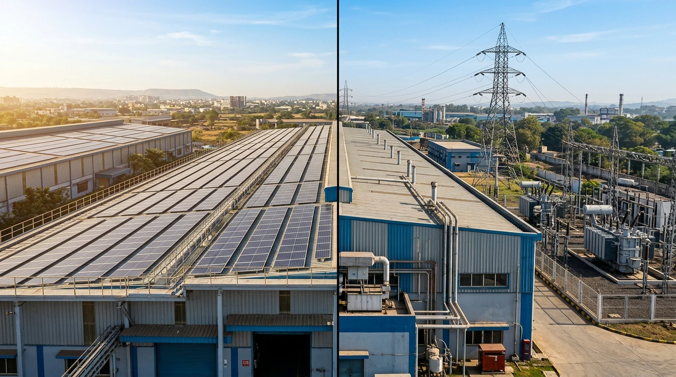 Rooftop Solar Vs Grid Power: Which Costs Less For Your Business?