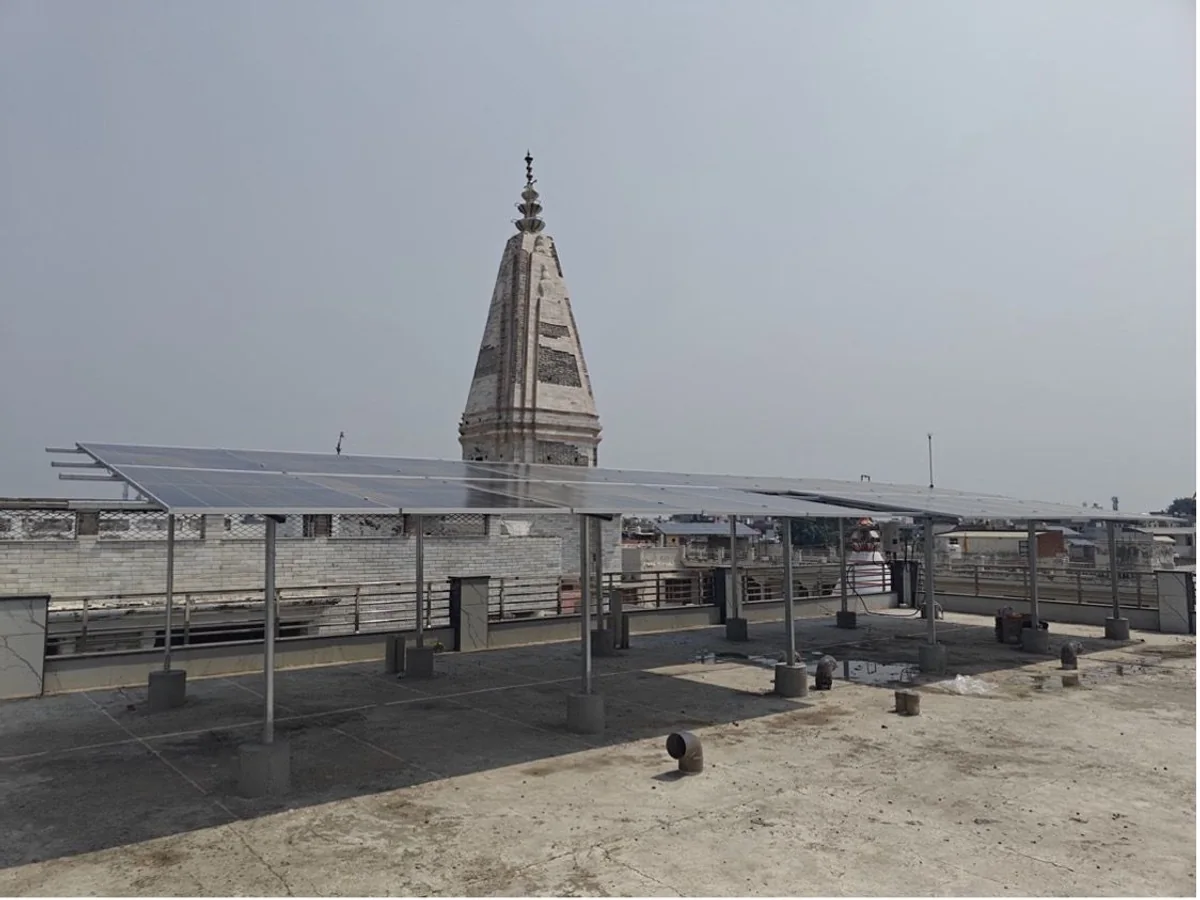 Bai Ji rooftop solar installation