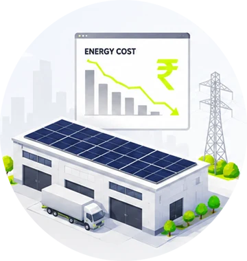 Lower-cost electricity.